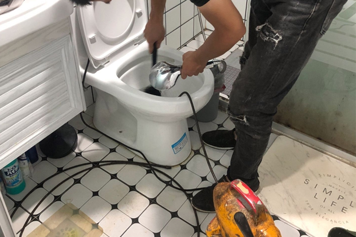 金台疏通下水道