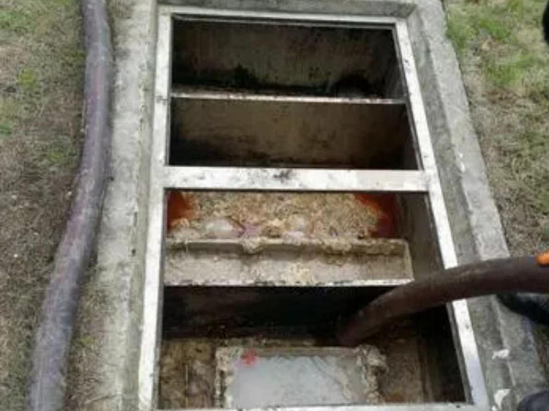 金台隔油池清理