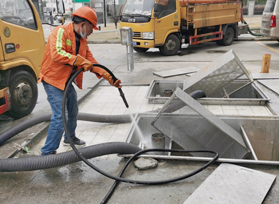 金台隔油池清理